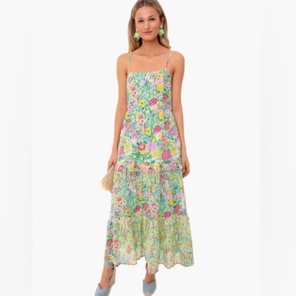 Banjanan Multicolor Floral Maxi Dress